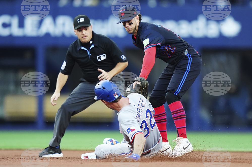Rangers Blue Jays Baseball