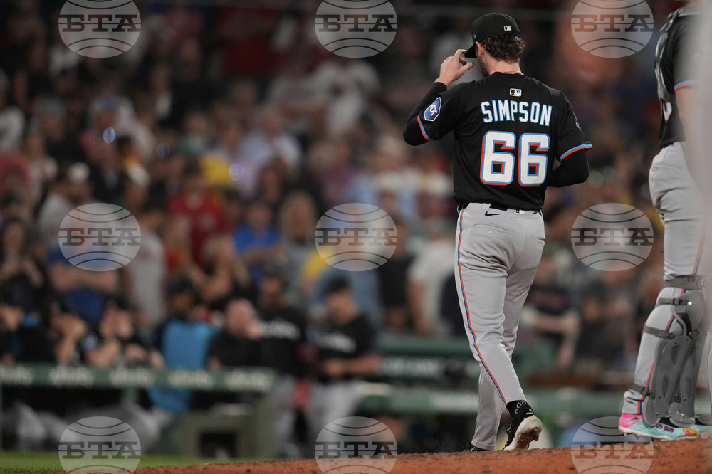 Marlins Red Sox Baseball
