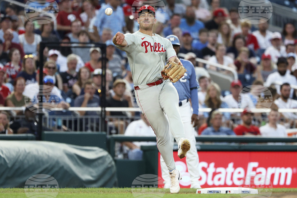 Phillies Nationals Baseball
