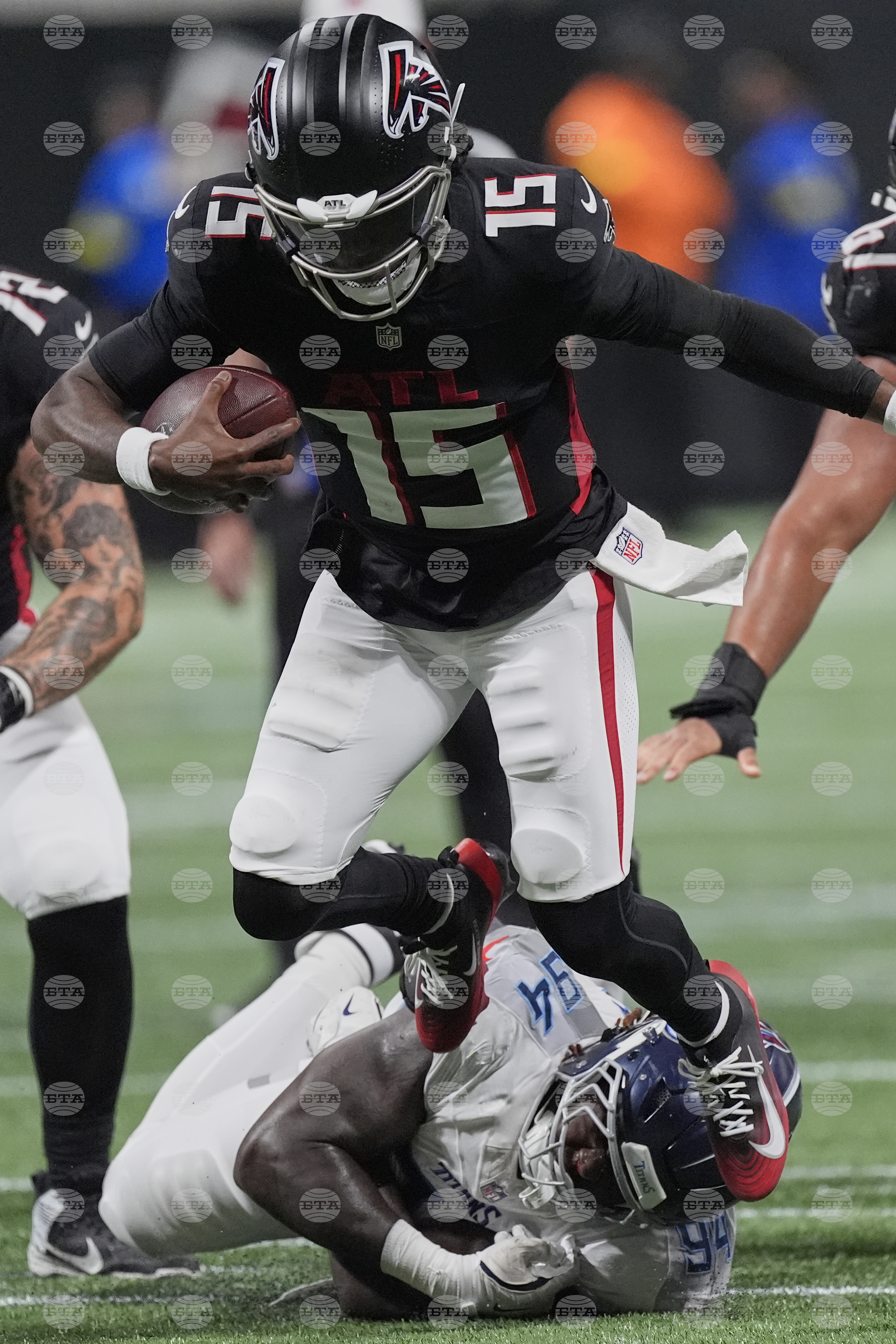 Titans Falcons Football