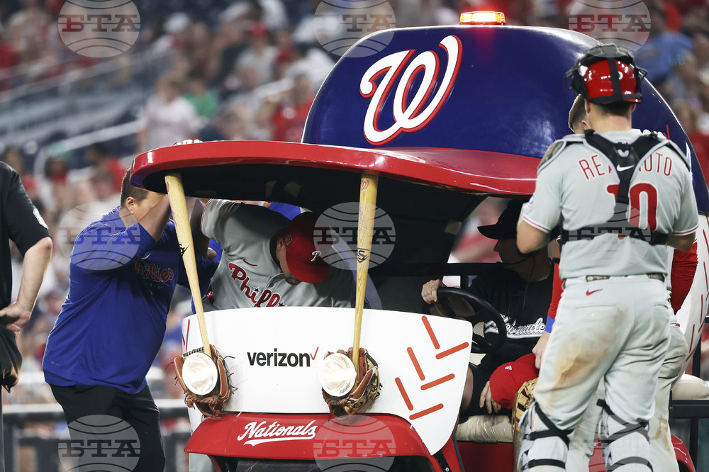 Phillies Nationals Baseball