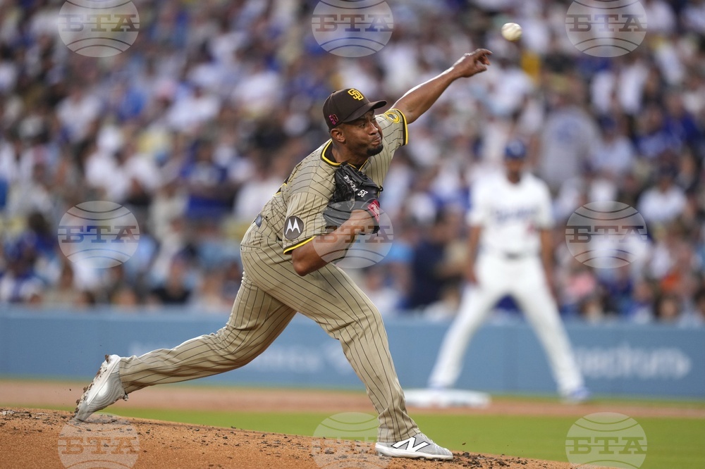 Padres Dodgers Baseball