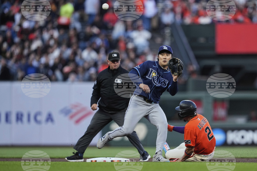 Rays Giants Baseball