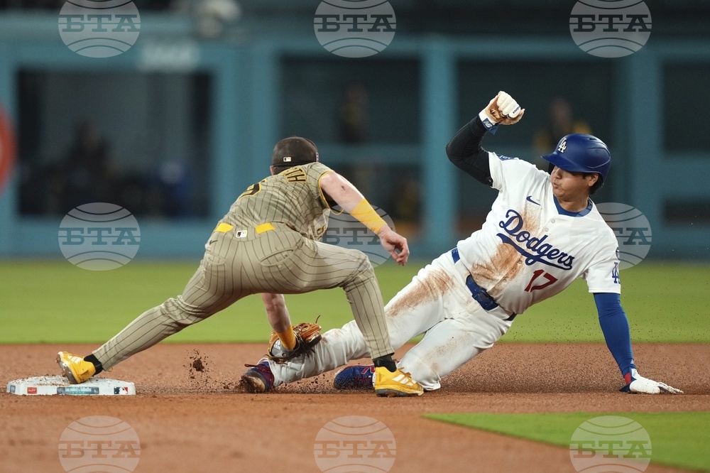 Padres Dodgers Baseball