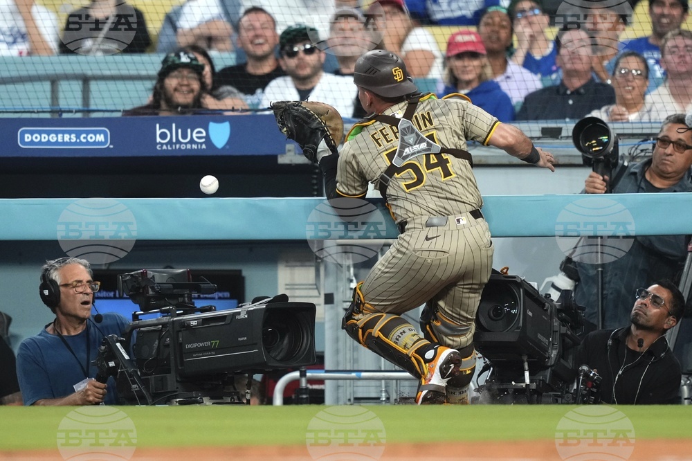 Padres Dodgers Baseball