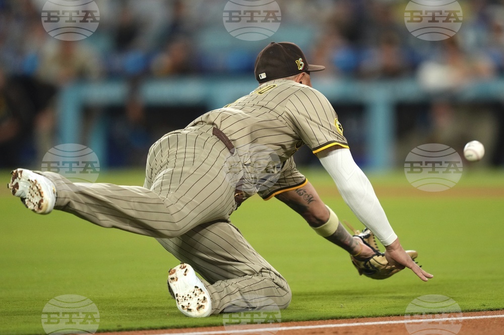 Padres Dodgers Baseball