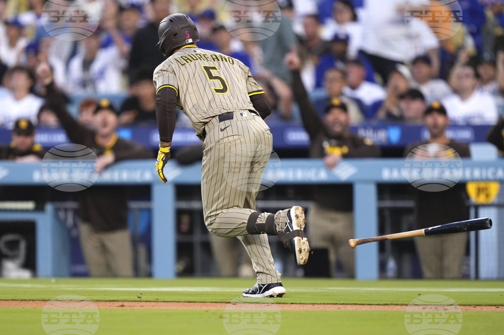 Padres Dodgers Baseball