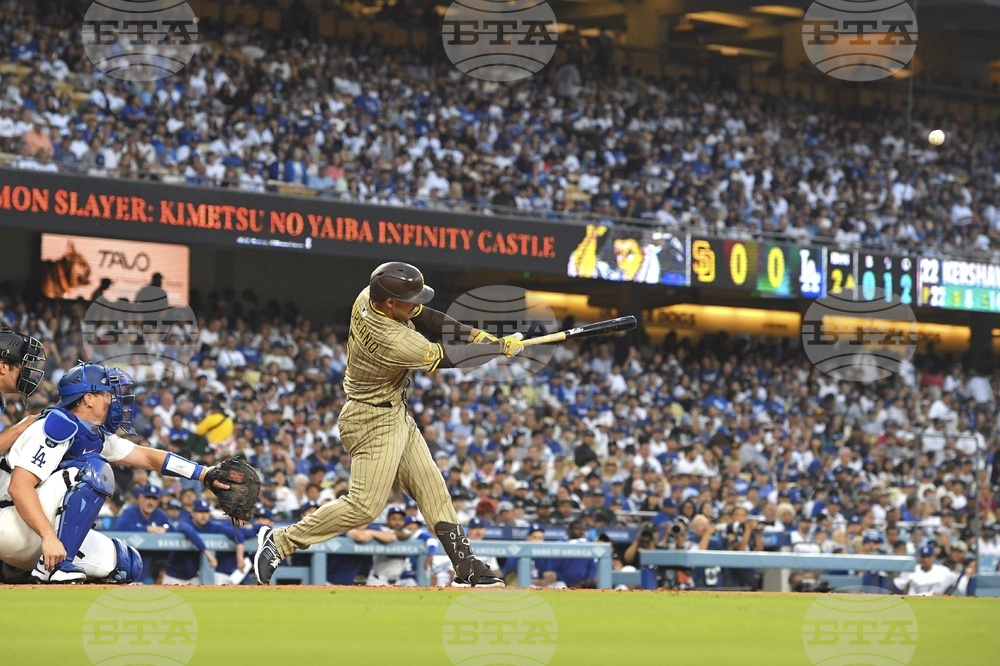 Padres Dodgers Baseball