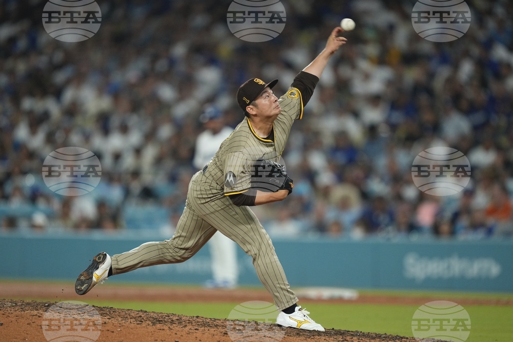 Padres Dodgers Baseball
