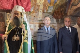 Самоков - патриарх Даниил - Бельова църква - патриаршеска света литургия