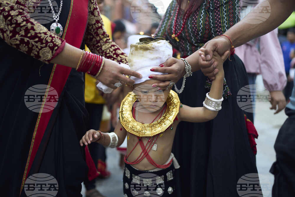 APTOPIX Nepal Hindu Festival