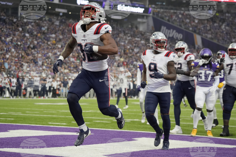 APTOPIX Patriots Vikings Football