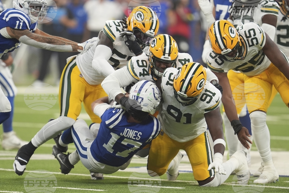 APTOPIX Packers Colts Football