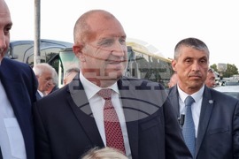 Местност Петрова нива - Румен Радев - 122 години от Илинденско-Преображенско въстание - честване