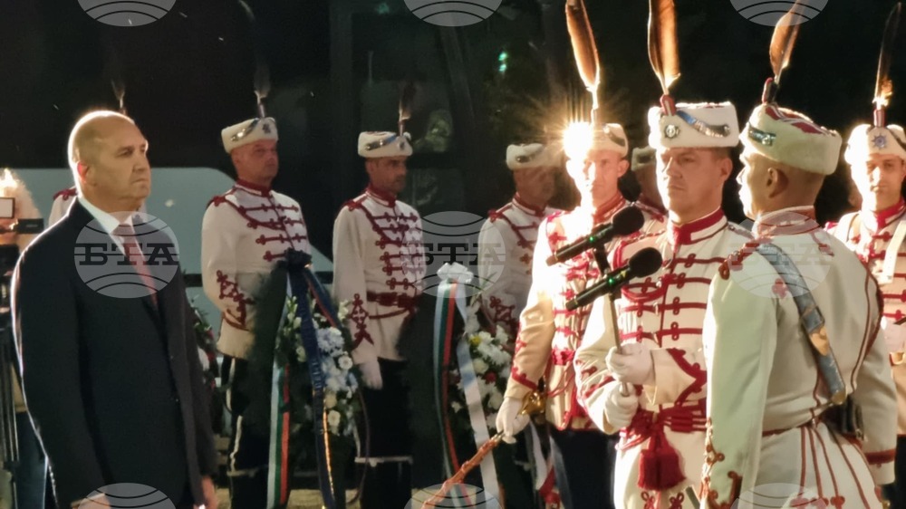 Местност Петрова нива - Румен Радев - 122 години от Илинденско-Преображенско въстание - честване