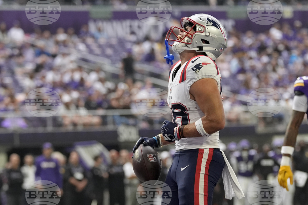APTOPIX Patriots Vikings Football