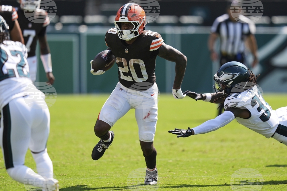 Browns Eagles Football