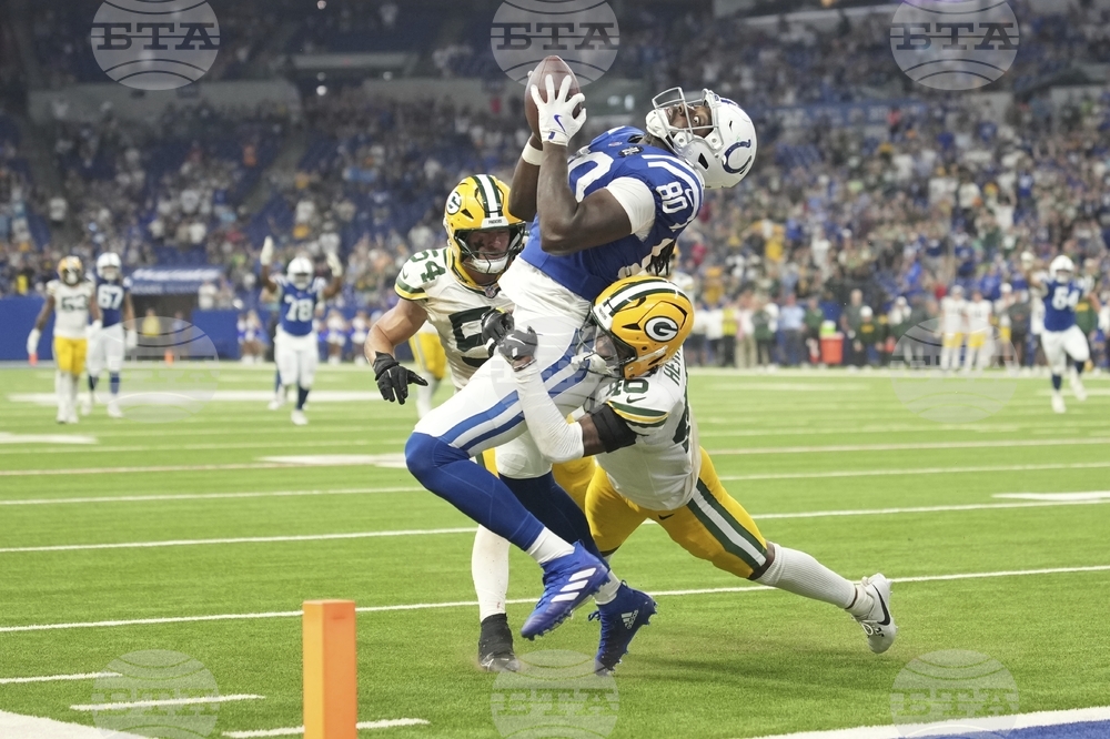 APTOPIX Packers Colts Football