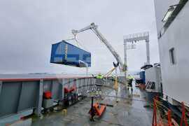 Day 59: RSV 421 Successfully Unloads Last Batch of Cargo