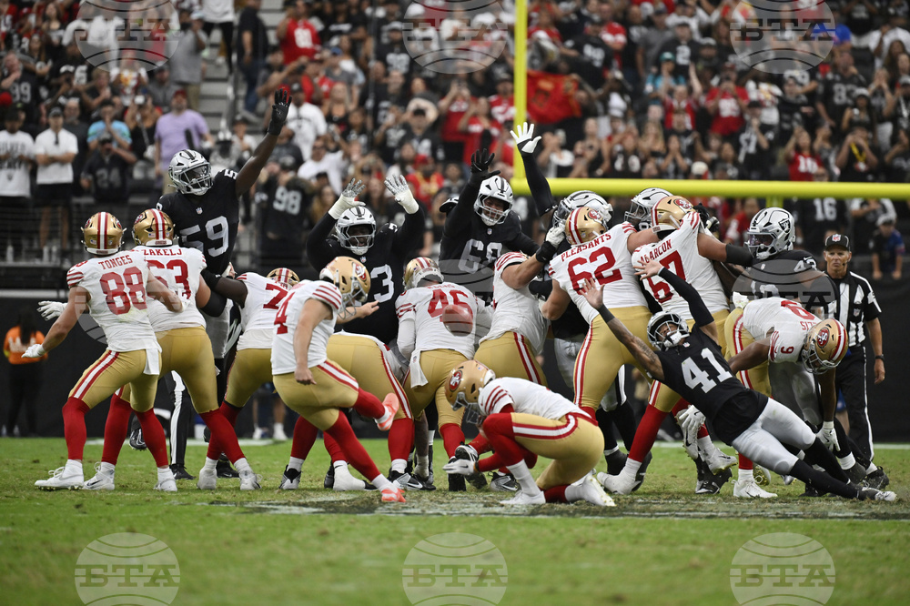 49ers Raiders Football
