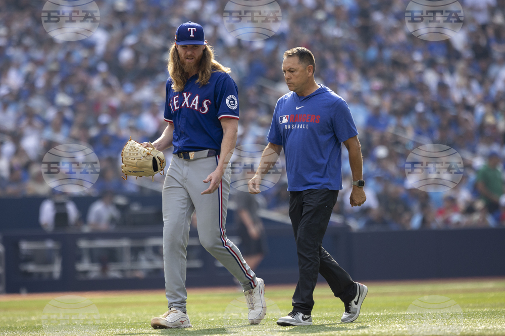 Rangers Blue Jays Baseball
