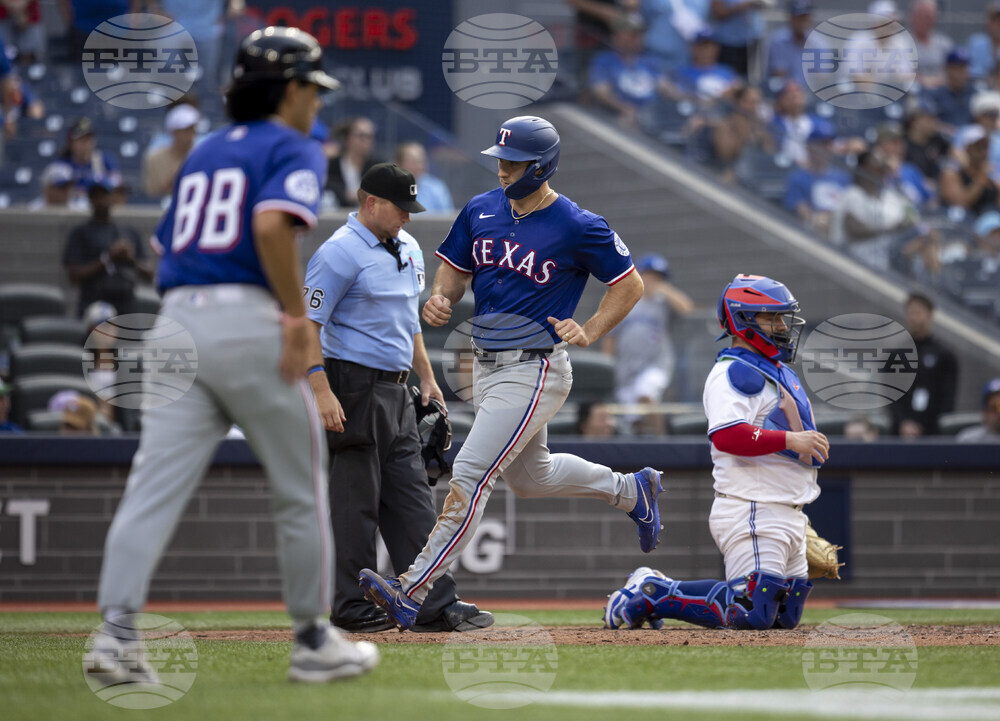 Rangers Blue Jays Baseball