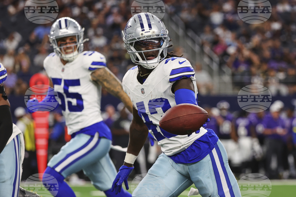 APTOPIX Ravens Cowboys Football