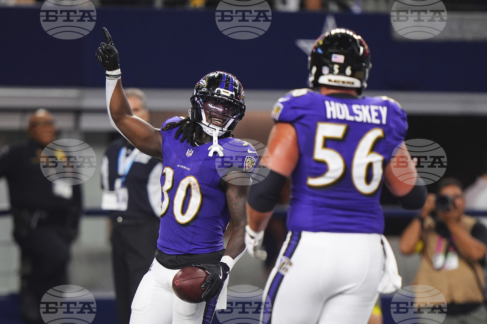 APTOPIX Ravens Cowboys Football