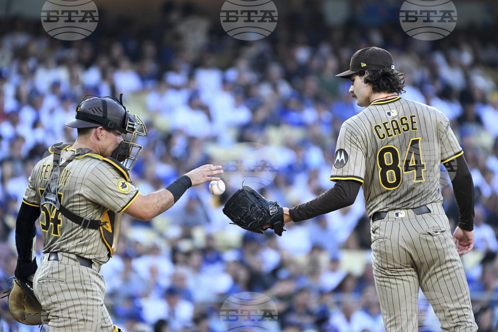 Padres Dodgers Baseball