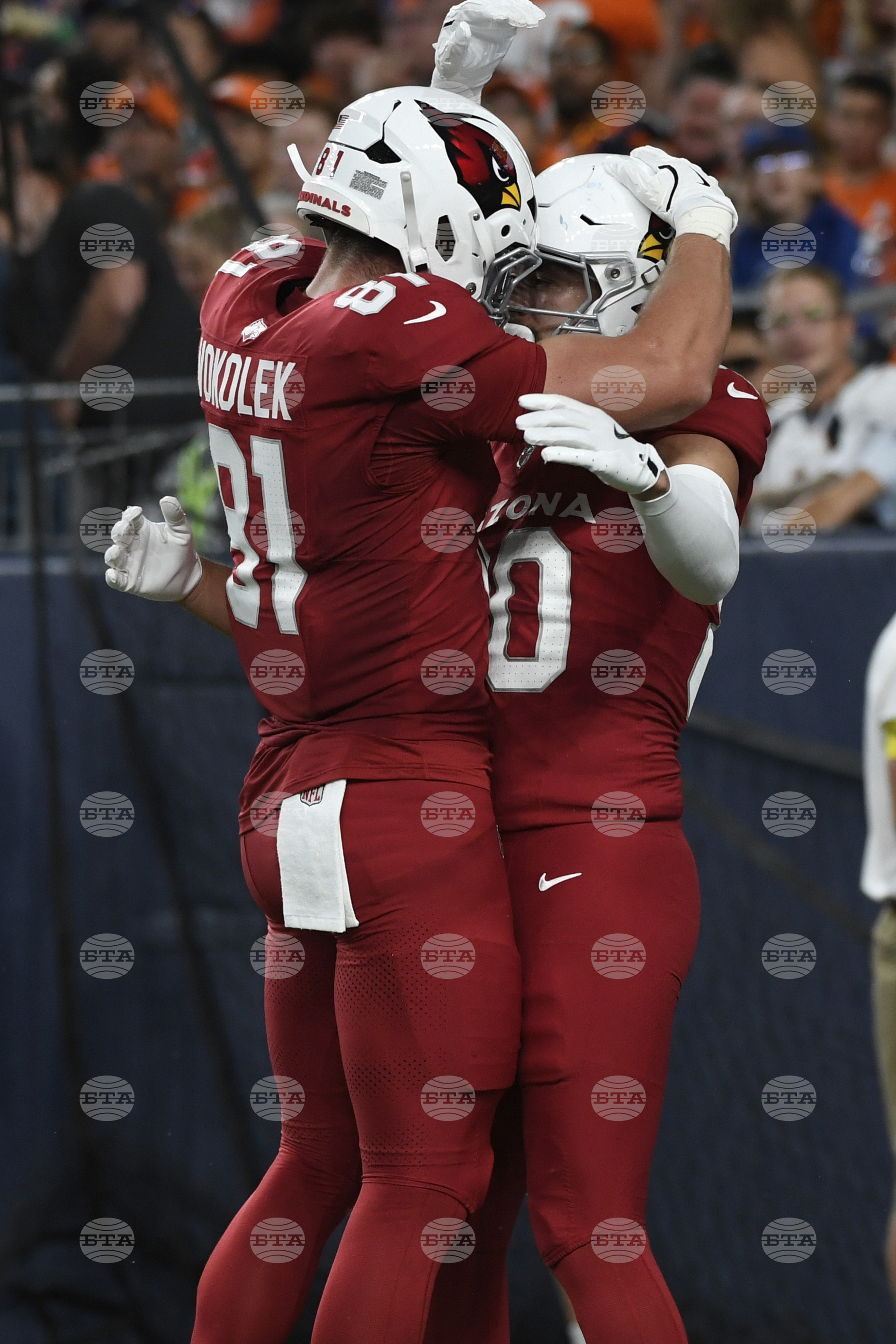 Cardinals Broncos Football