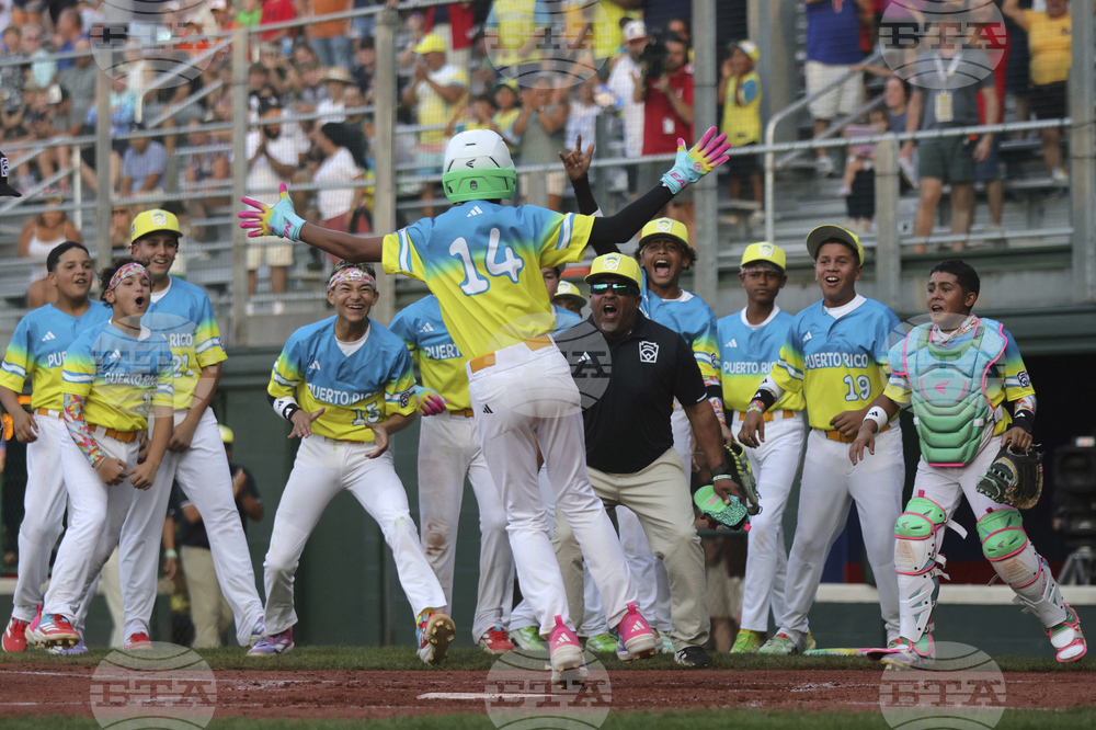 APTOPIX LLWS Mexico Puerto Rico Baseball