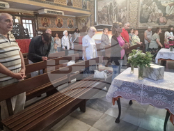 Търговище - църква „Св. Йоан Рилски“ - неделна служба