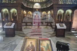 Търговище - църква „Св. Йоан Рилски“ - неделна служба