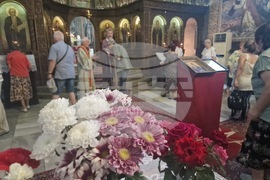 Търговище - църква „Св. Йоан Рилски“ - неделна служба