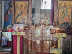 Разград - храм „Св. Георги Победоносец“ - неделна служба