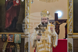 Ново село - храм „Успение Богородично“ - Видински митрополит Пахомий - света литургия