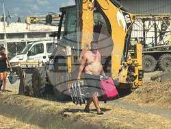 Несебър - пожар