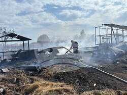 Несебър - пожар