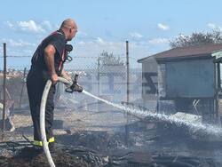 Несебър - пожар
