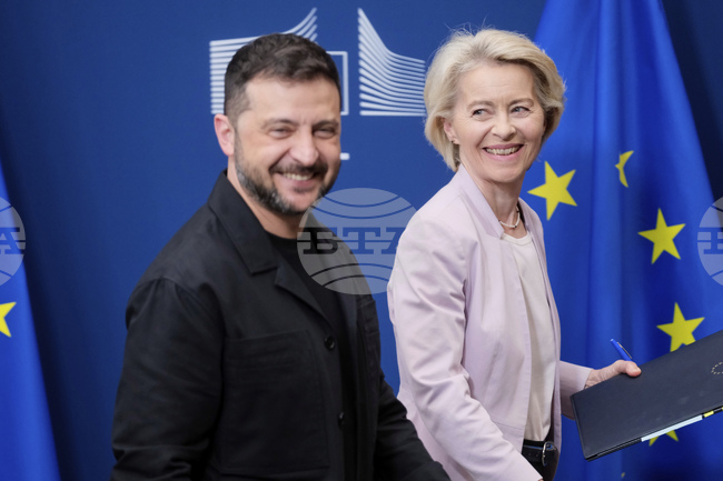 Фон дер Лайен приветства идеята на Тръмп за гаранции за сигурността на Украйна, вдъхновени от НАТО