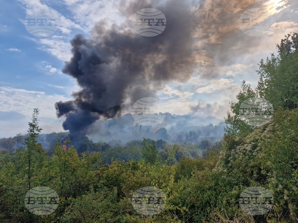 Пожарът в местността Седми километър край Стара Загора е на метри от къщи