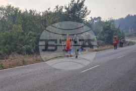 Стара Загора - Седми километър - пожар