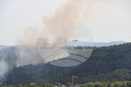 Дебелец - пожар