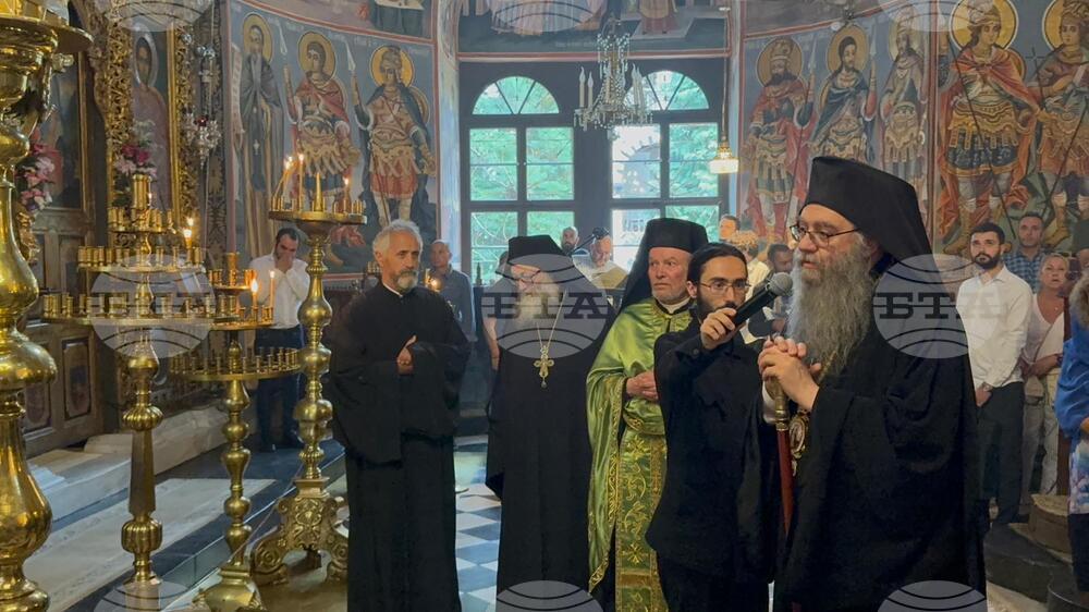 Рилски манастир - патриарх Даниил - Успение на свети Йоан Рилски