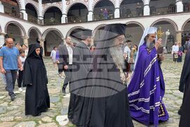 Рилски манастир - патриарх Даниил - Успение на свети Йоан Рилски