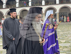 Рилски манастир - патриарх Даниил - Успение на свети Йоан Рилски