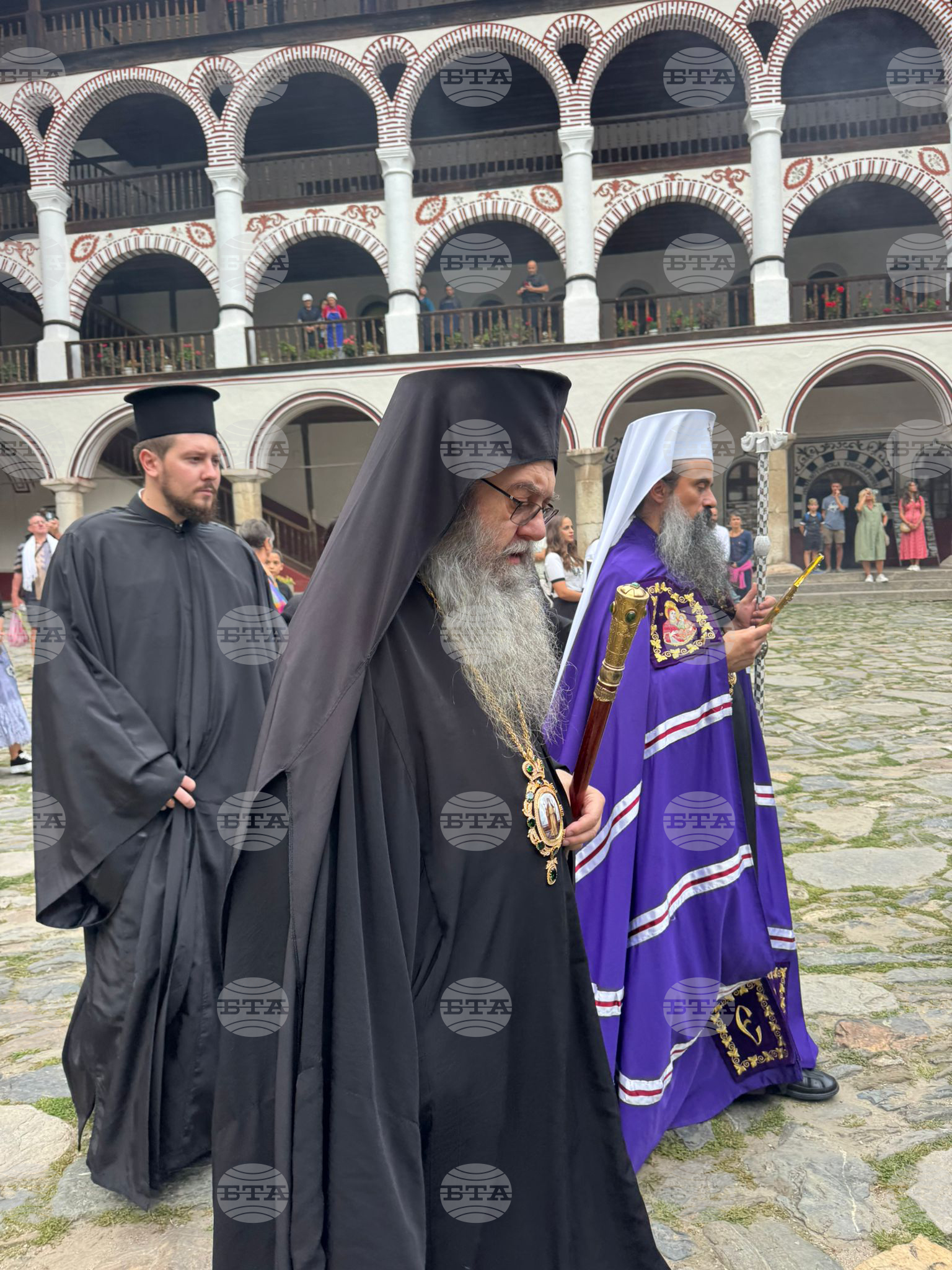 Рилски манастир - патриарх Даниил - Успение на свети Йоан Рилски