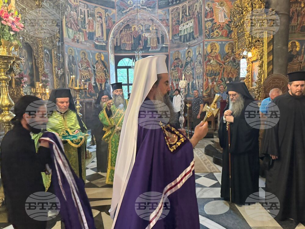 Рилски манастир - патриарх Даниил - Успение на свети Йоан Рилски