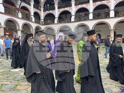 Рилски манастир - патриарх Даниил - Успение на свети Йоан Рилски