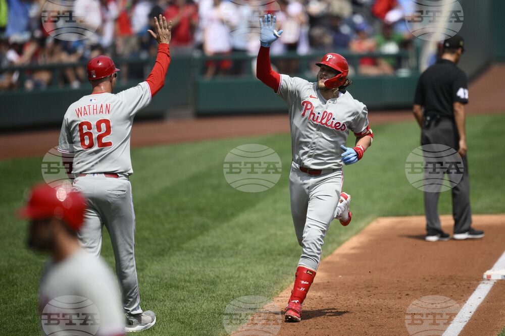 Phillies Nationals Baseball